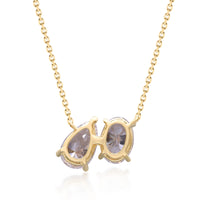myGemma 2.09 ctw Yellow Gold Lab Grown Diamond Necklace 3