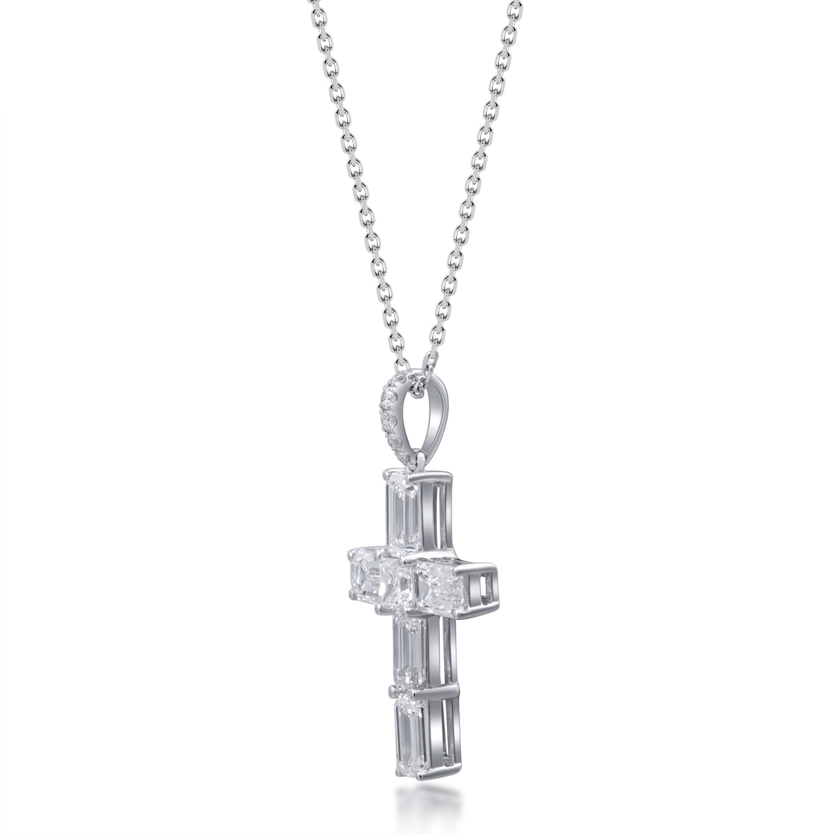myGemma 1.76 ctw White Gold Lab Grown Diamond Pendant 2
