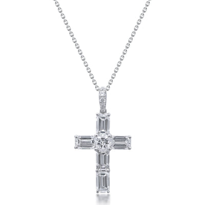 myGemma 1.76 ctw White Gold Lab Grown Diamond Pendant fv