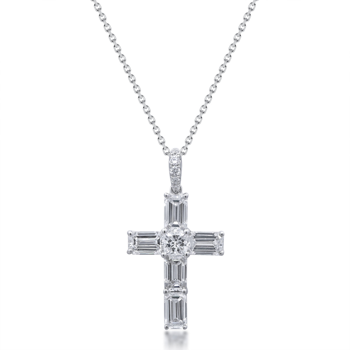 myGemma 1.76 ctw White Gold Lab Grown Diamond Pendant fv