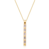 myGemma 1.2 ctw Yellow Gold Lab Grown Diamond Pendant 2