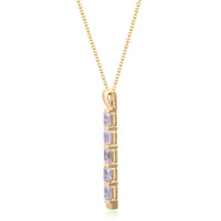 myGemma 1.2 ctw Yellow Gold Lab Grown Diamond Pendant 3