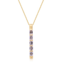 myGemma 1.2 ctw Yellow Gold Lab Grown Diamond Pendant fv
