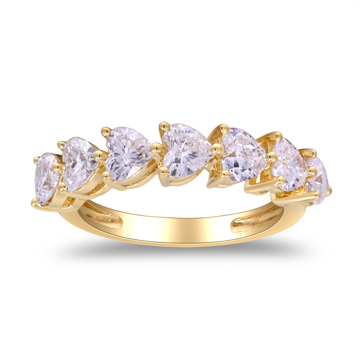 myGemma 2.15 ctw Yellow Gold Lab Grown Diamond Ring 3