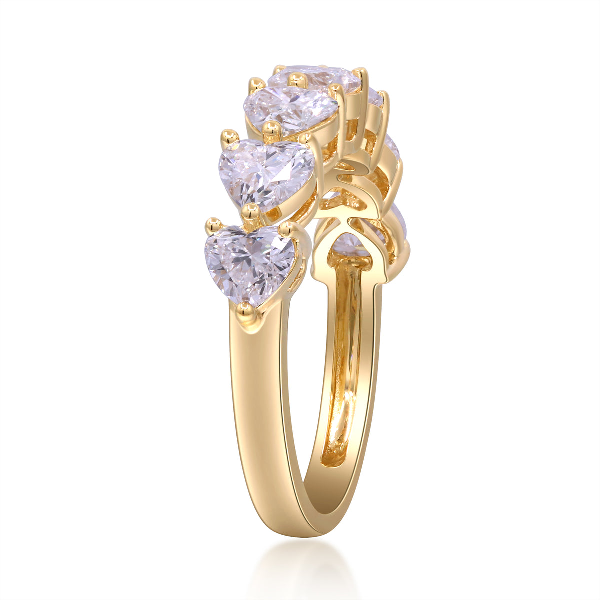 myGemma 2.15 ctw Yellow Gold Lab Grown Diamond Ring 5