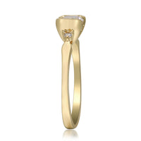 myGemma 1.11 ctw Yellow Gold Lab Grown Diamond Ring 2