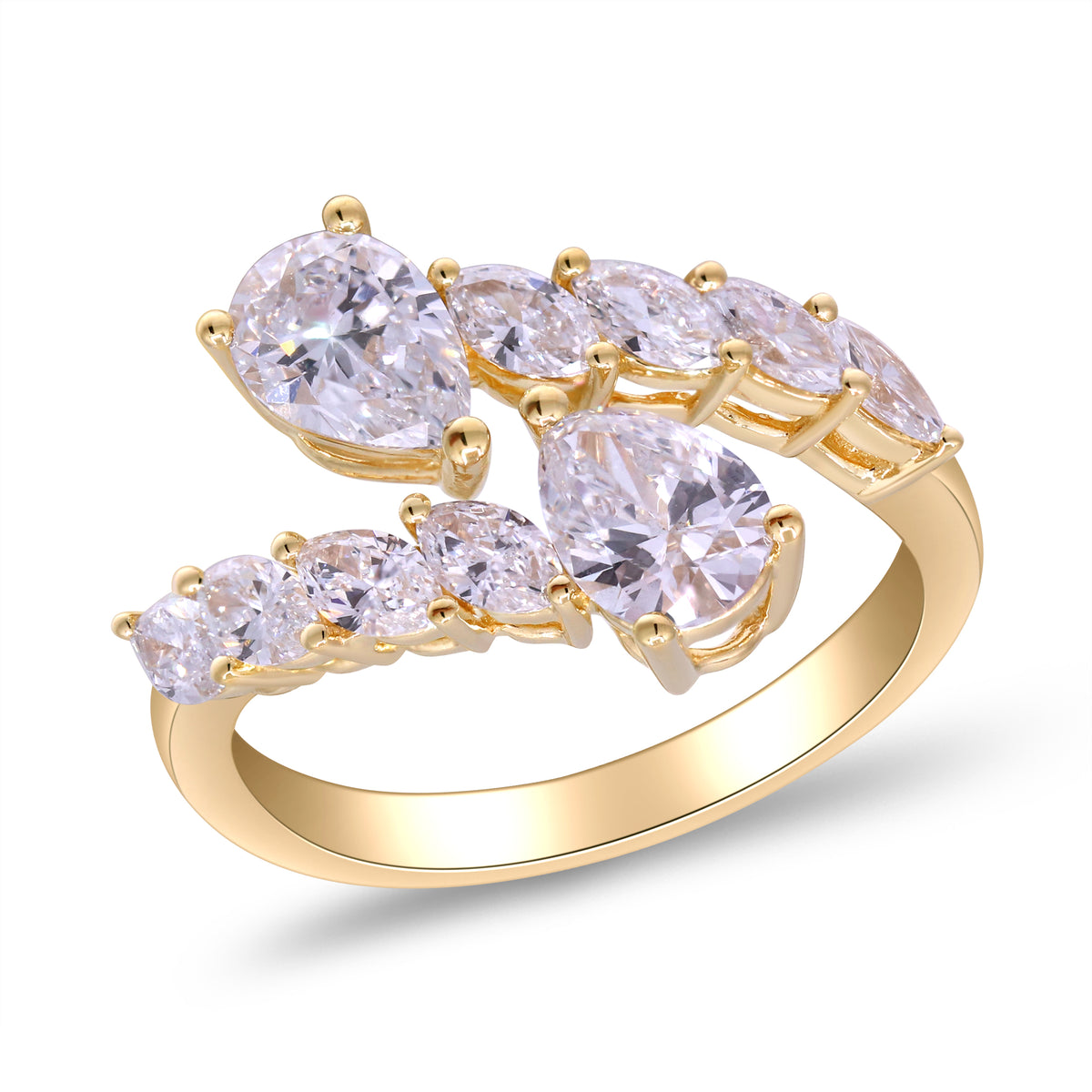 myGemma 2.13 ctw Yellow Gold Lab Grown Diamond Ring 5
