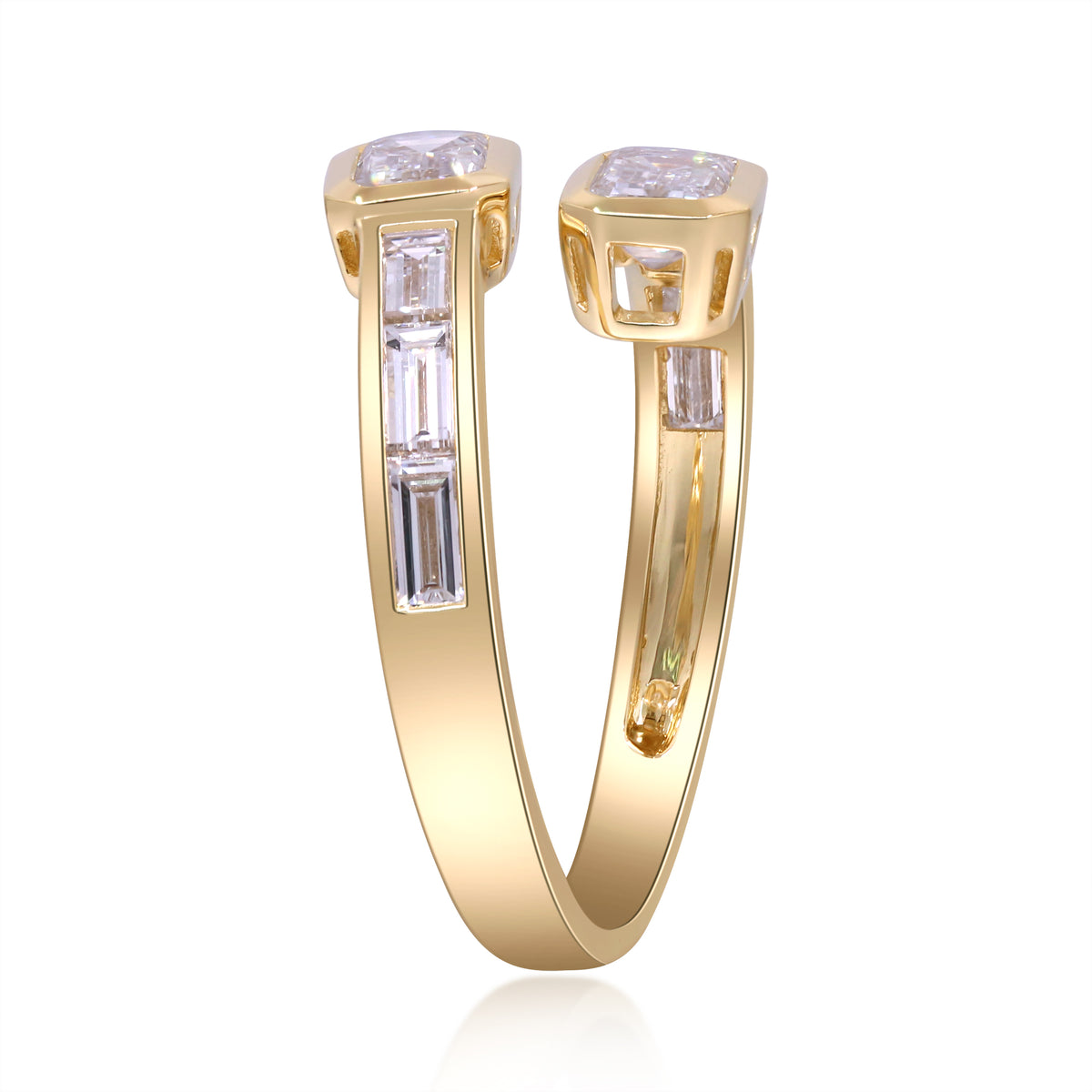 myGemma 1.69 ctw Yellow Gold Lab Grown Diamond Ring 2