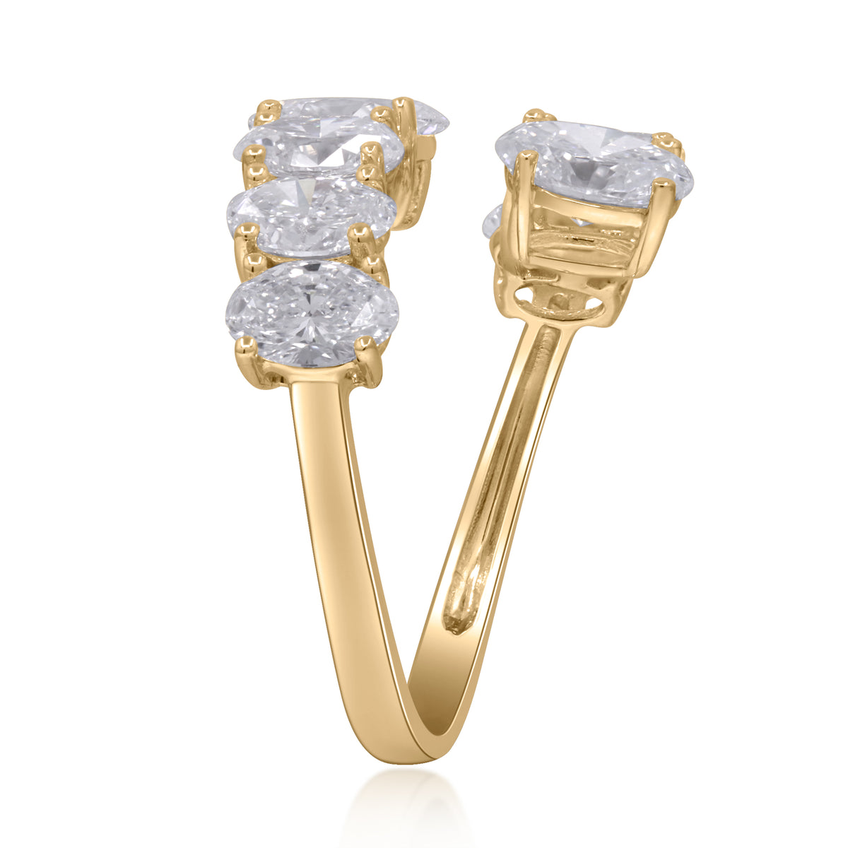 myGemma 3.76 ctw Yellow Gold Lab Grown Diamond Ring 2