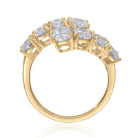 myGemma 3.76 ctw Yellow Gold Lab Grown Diamond Ring 4