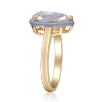 myGemma 3.01 ctw Yellow Gold Lab Grown Diamond Engagement Ring 2