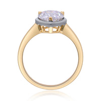 myGemma 3.01 ctw Yellow Gold Lab Grown Diamond Engagement Ring 3
