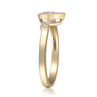 myGemma 0.67 ctw Yellow Gold Lab Grown Diamond Ring 4