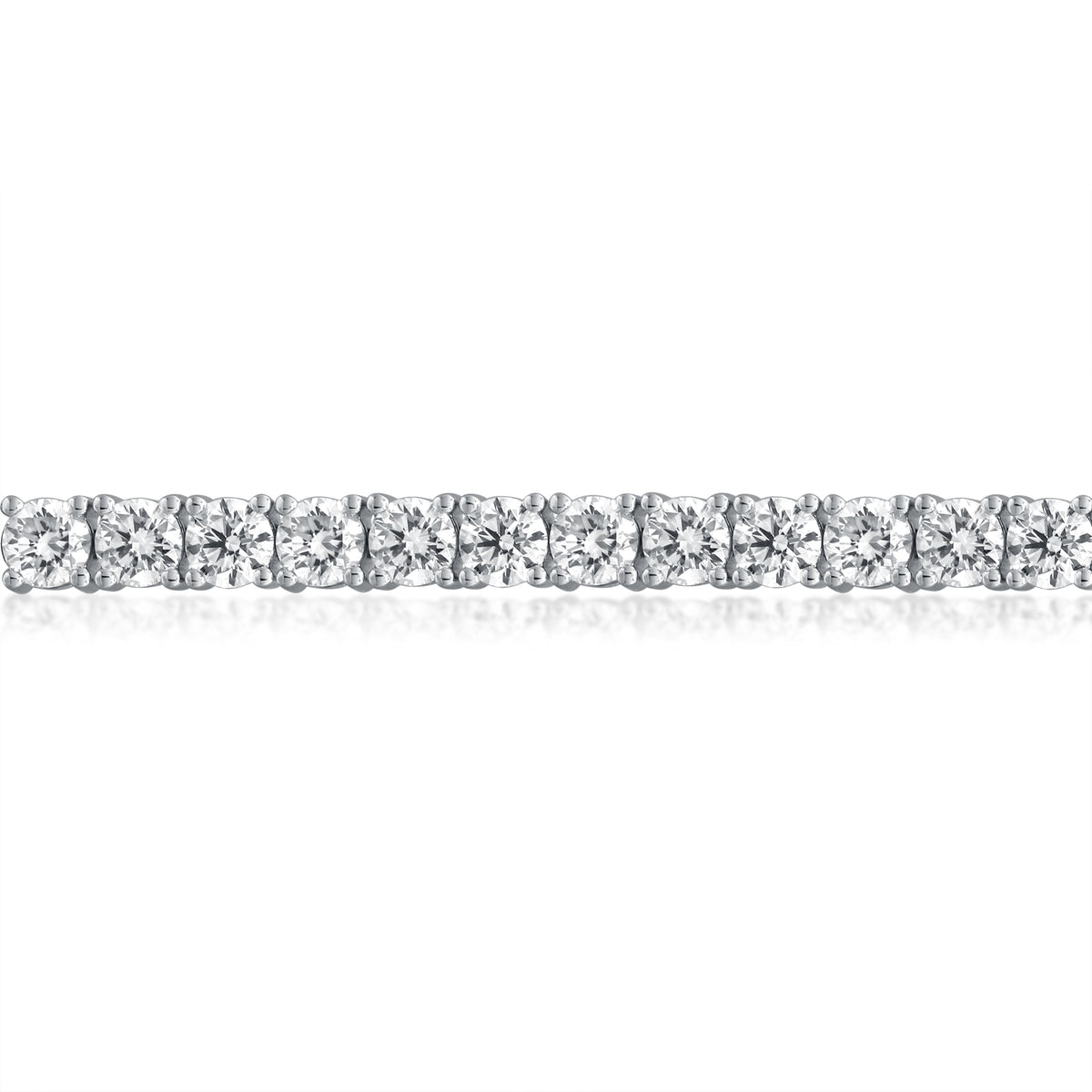 myGemma 8.76 ctw White Gold Lab Grown Diamond Bracelet 2