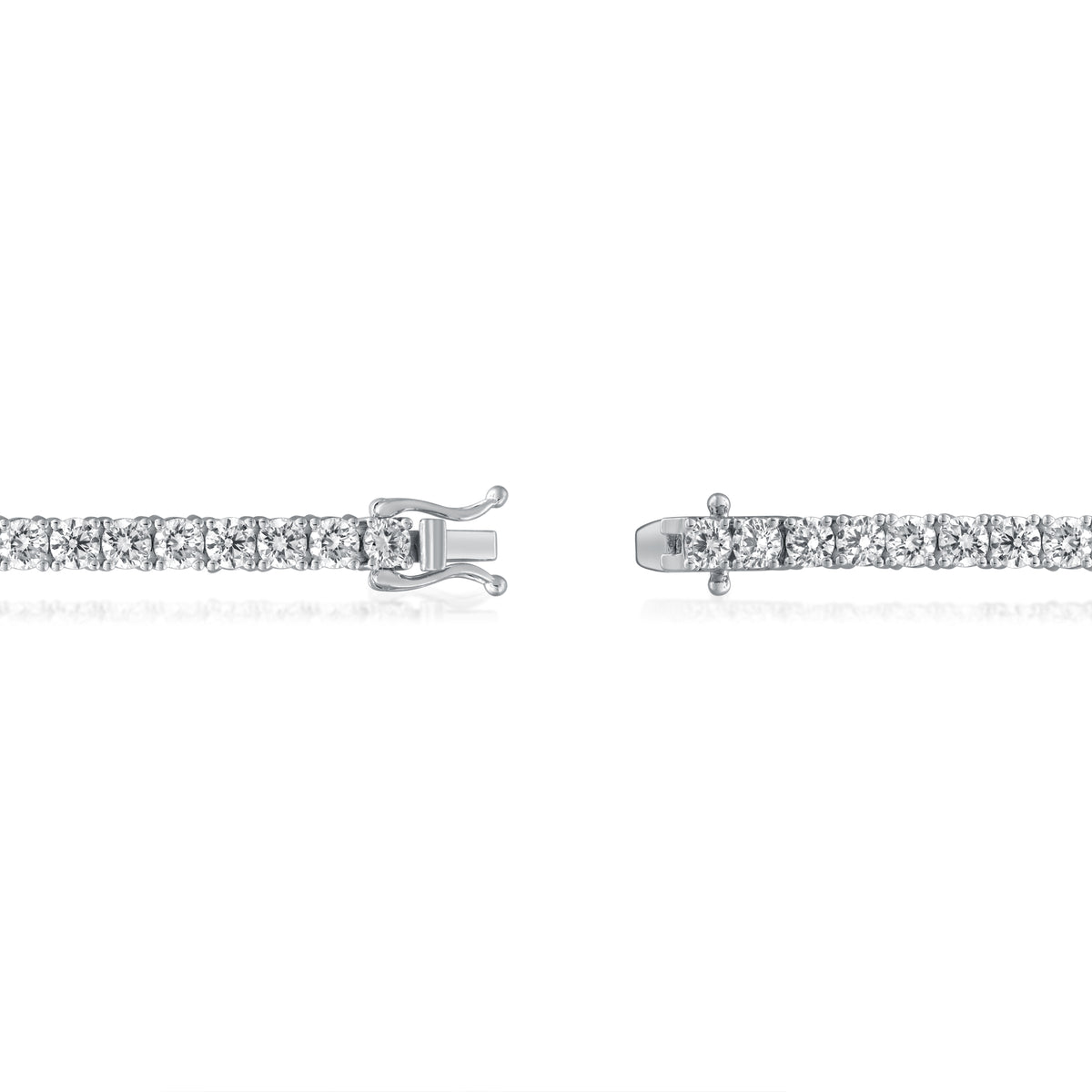 myGemma 8.76 ctw White Gold Lab Grown Diamond Bracelet 3