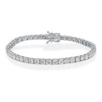myGemma 8.76 ctw White Gold Lab Grown Diamond Bracelet fv