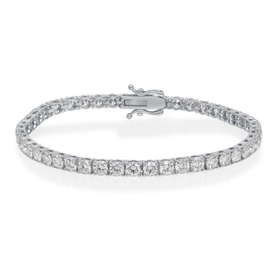 myGemma 8.76 ctw White Gold Lab Grown Diamond Bracelet fv