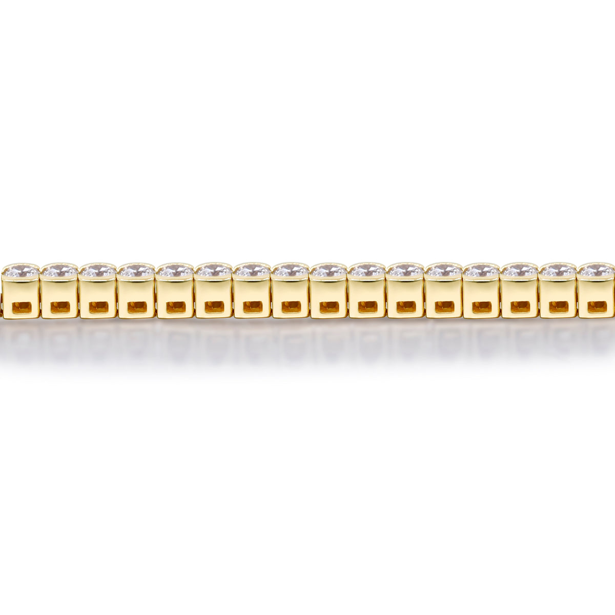 myGemma 2.51 ctw Yellow Gold Lab Grown Diamond Bracelet 2