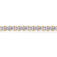 myGemma 8.85 ctw Yellow Gold Lab Grown Diamond Bracelet 2