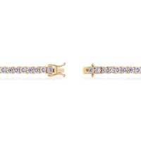 myGemma 8.85 ctw Yellow Gold Lab Grown Diamond Bracelet 3