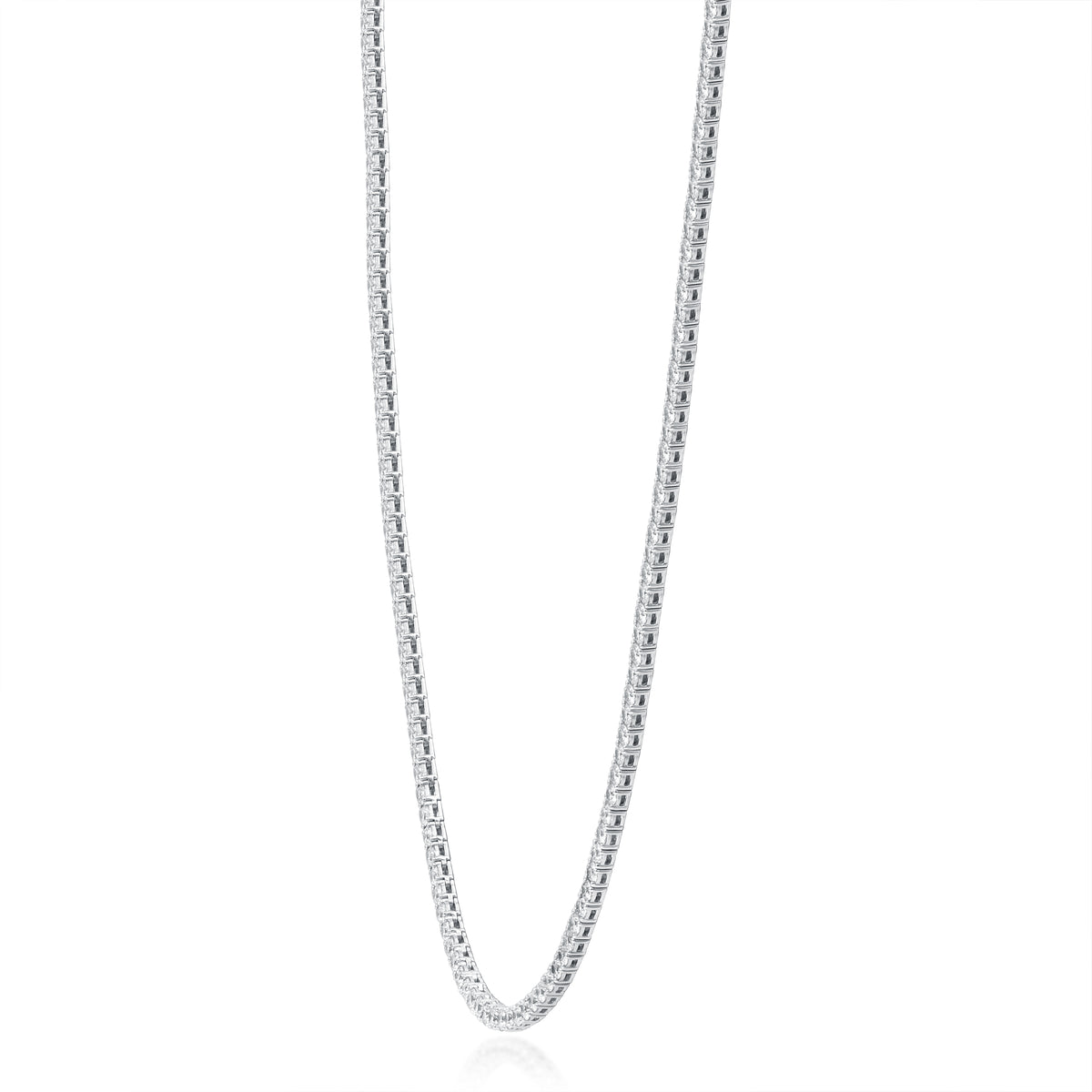 myGemma 9.35 ctw White Gold Lab Grown Diamond Necklace 2