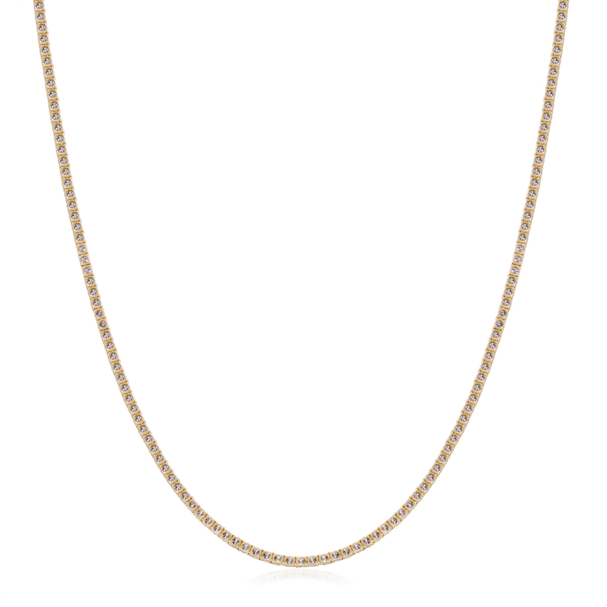 myGemma 9.36 ctw Yellow Gold Lab Grown Diamond Necklace 3