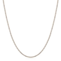 myGemma 9.36 ctw Yellow Gold Lab Grown Diamond Necklace fv