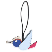 Hermès Bleu Brume Rose Mexico Bleu Royal Cuivre Nata Black Milo Birdy Charm 3