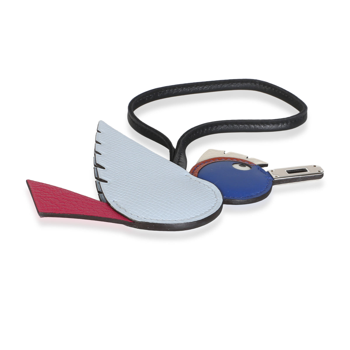 Hermès Bleu Brume Rose Mexico Bleu Royal Cuivre Nata Black Milo Birdy Charm 6