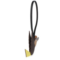 Hermès Chocolat Lime Deep Bleu Gold Noir Epsom Mysore Swift Milo Birdy Charm 2