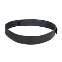 Hermès Black 135 & Bleu Nuit Togo Reversible 32mm Belt Strap bv