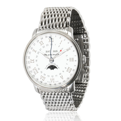 Villeret Quantieme Complet Phases de Luna GMT 6676-1127-MMB Men Watch