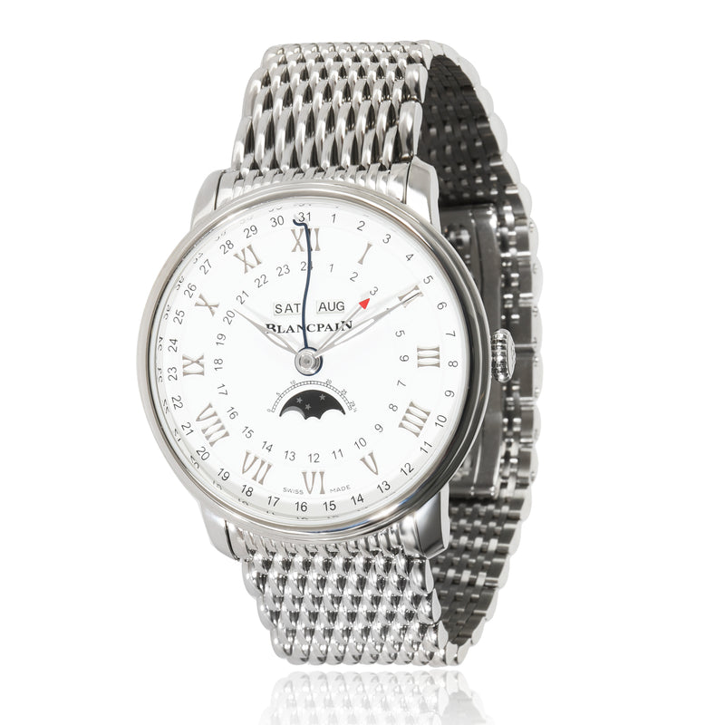 Villeret Quantieme Complet Phases de Luna GMT 6676-1127-MMB Men Watch