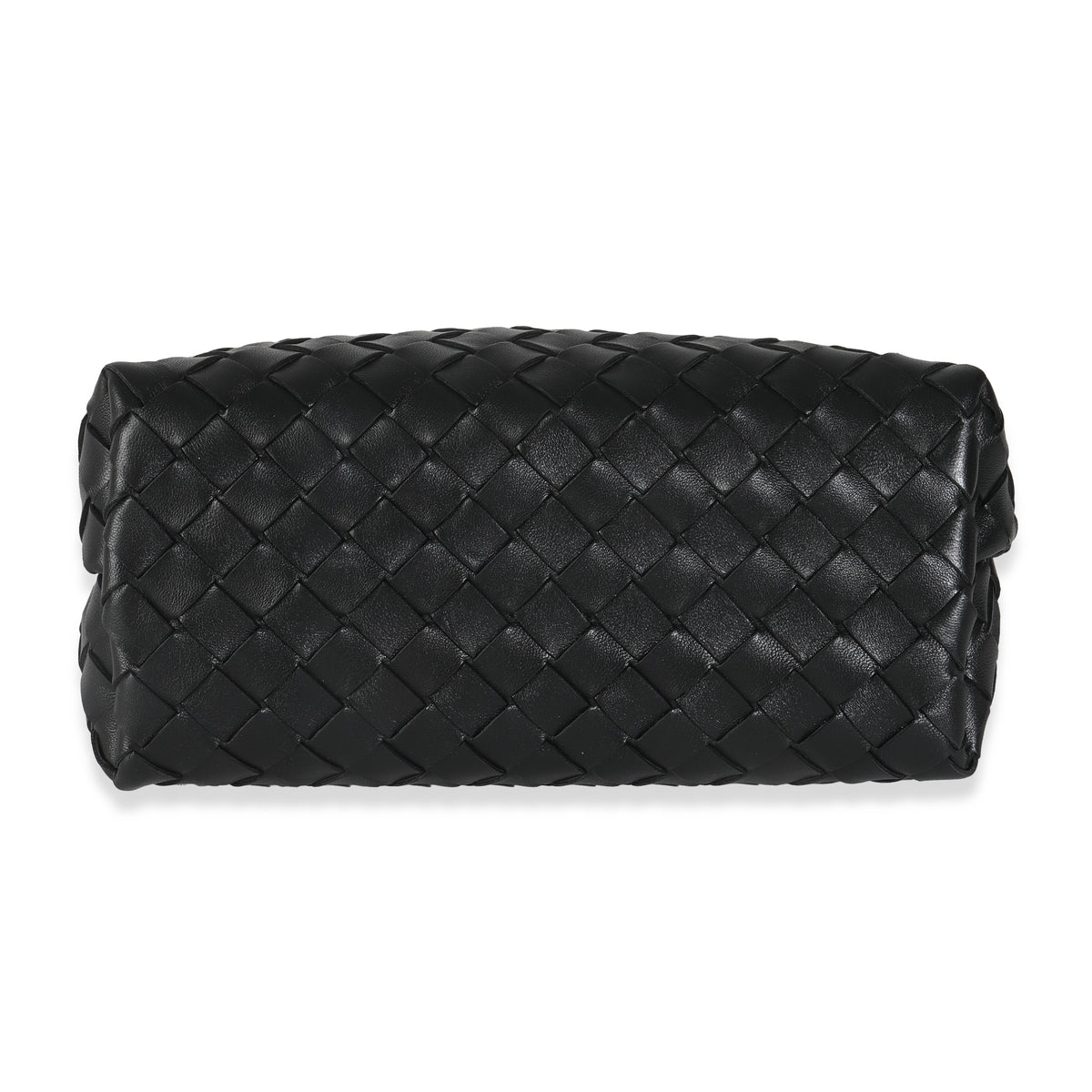 Bottega Veneta Black Nappa Intrecciato Small Andiamo With Chain Handbag box