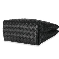 Bottega Veneta Black Nappa Intrecciato Small Andiamo With Chain Handbag clasp