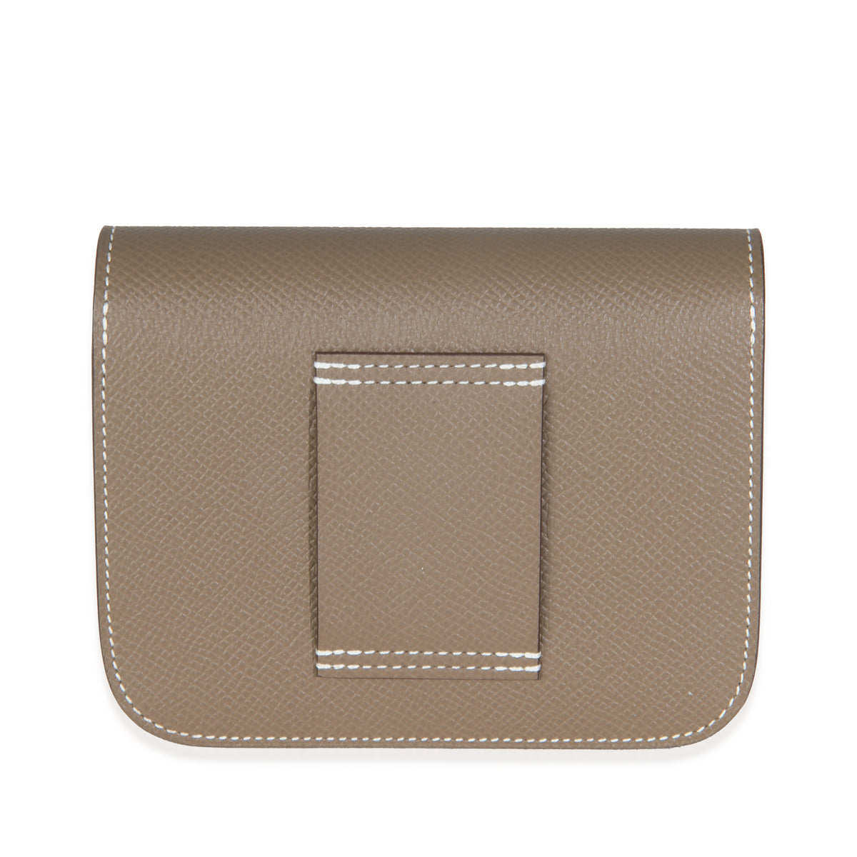Hermès Etoupe Epsom Constance Slim Wallet GHW Wallet bv