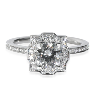 Harry Winston 0.55 ct Diamond Belle Engagement Ring fv