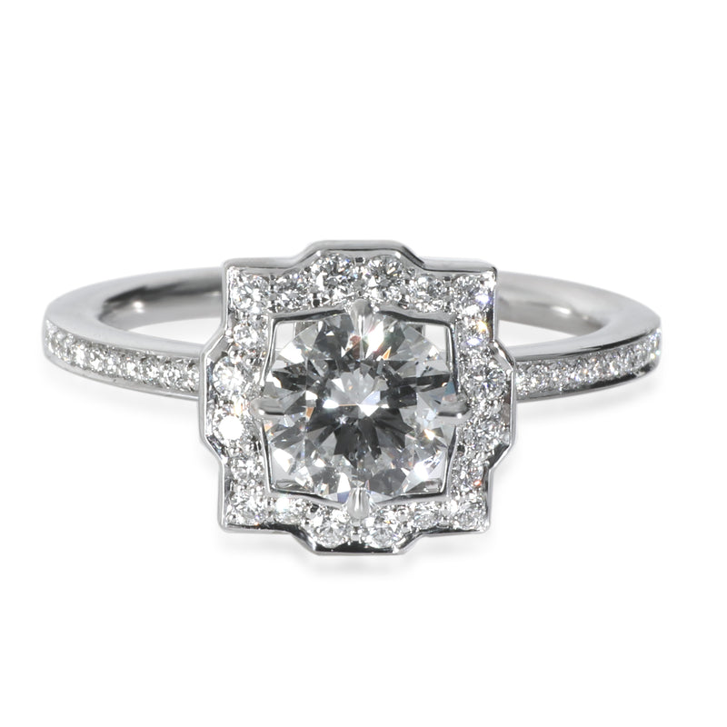 Harry Winston 0.55 ct Diamond Belle Engagement Ring fv