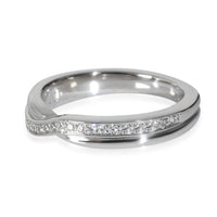 Harry Winston Platinum Diamond Tryst Single Row Pave Diamond Band sv