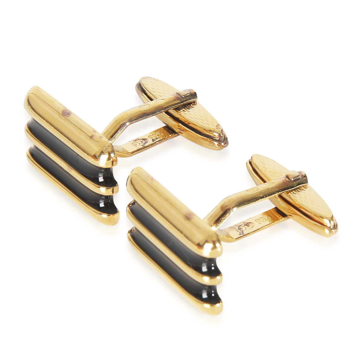 Dunhill Gold Plated  Vintage Cufflinks sv