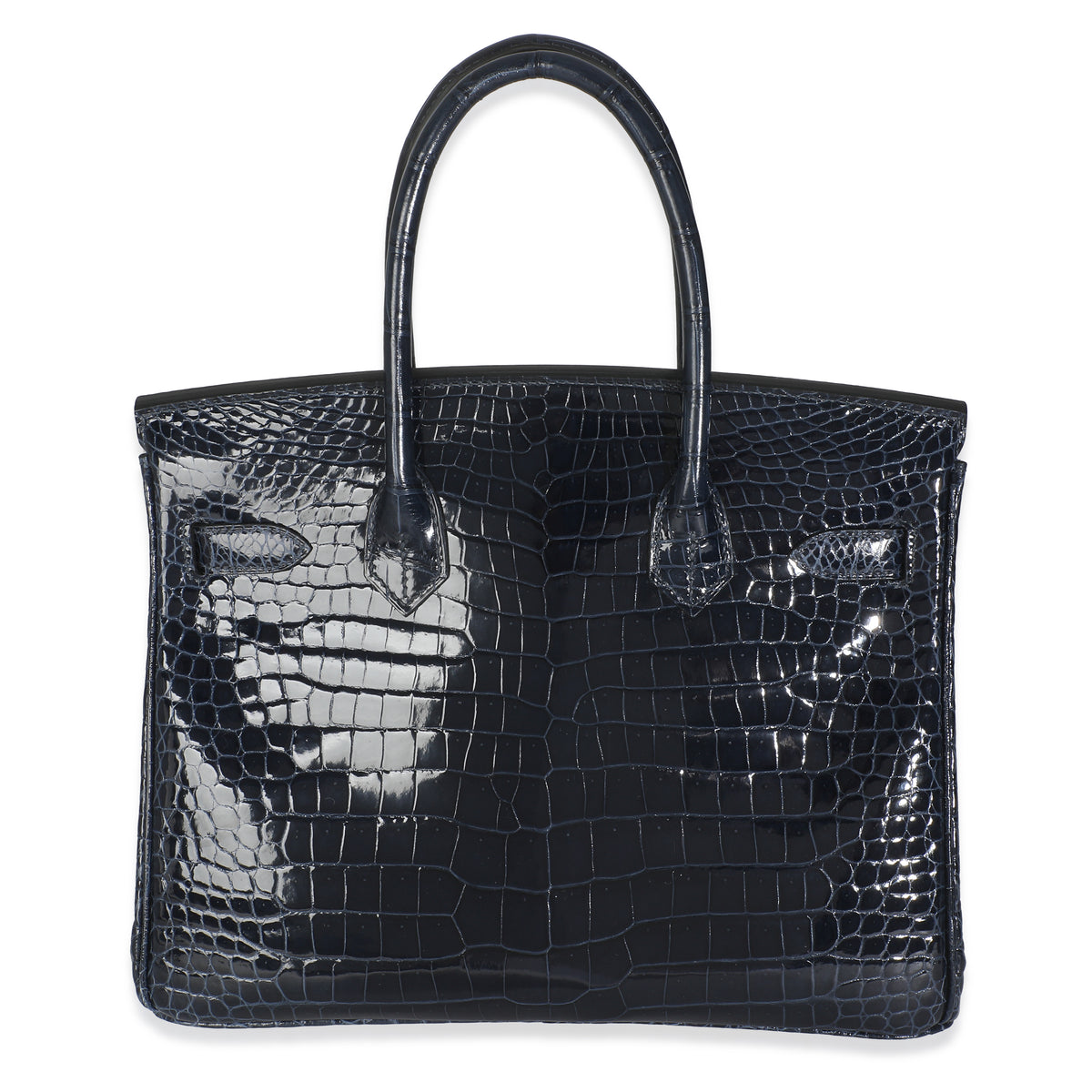Hermès Bleu Marine Crocodile Porosus Birkin 30 GHW Handbag ad1