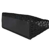 Valentino Black Mesh Fabric Le Troisieme Tote Bag Handbag box