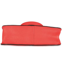Hermès Rose Texas Clemence Halzan 25 PHW Handbag stamp