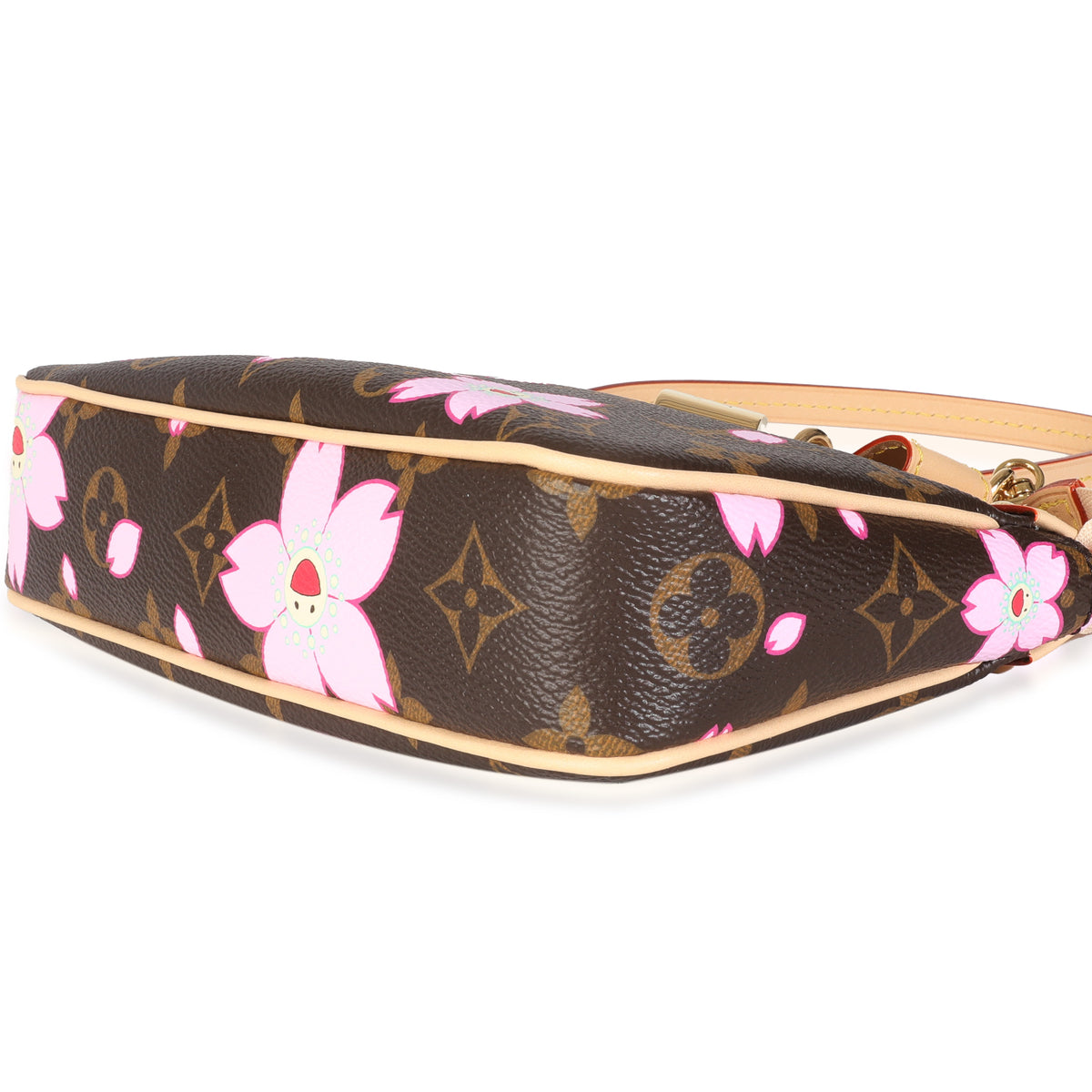 Louis Vuitton x TM Sakura Brown Monogram Canvas Pochette Accessoires Handbag box