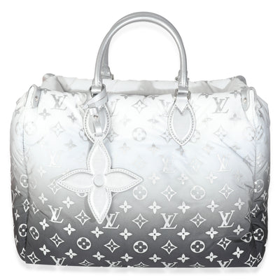Louis Vuitton Frost Nylon Monogram Gradient LV Snow Onthego MM Handbag fv