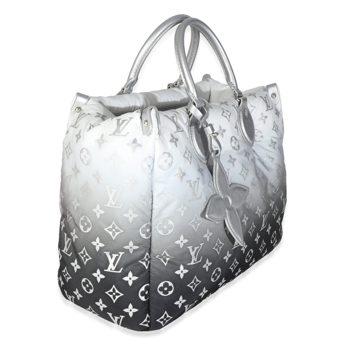 Louis Vuitton Frost Nylon Monogram Gradient LV Snow Onthego MM Handbag pv