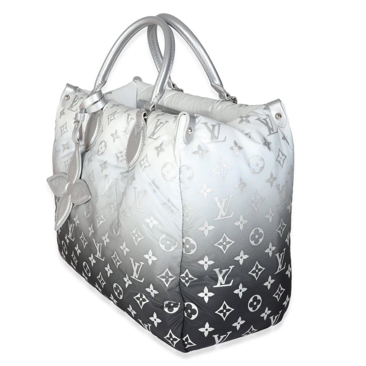 Louis Vuitton Frost Nylon Monogram Gradient LV Snow Onthego MM Handbag sv