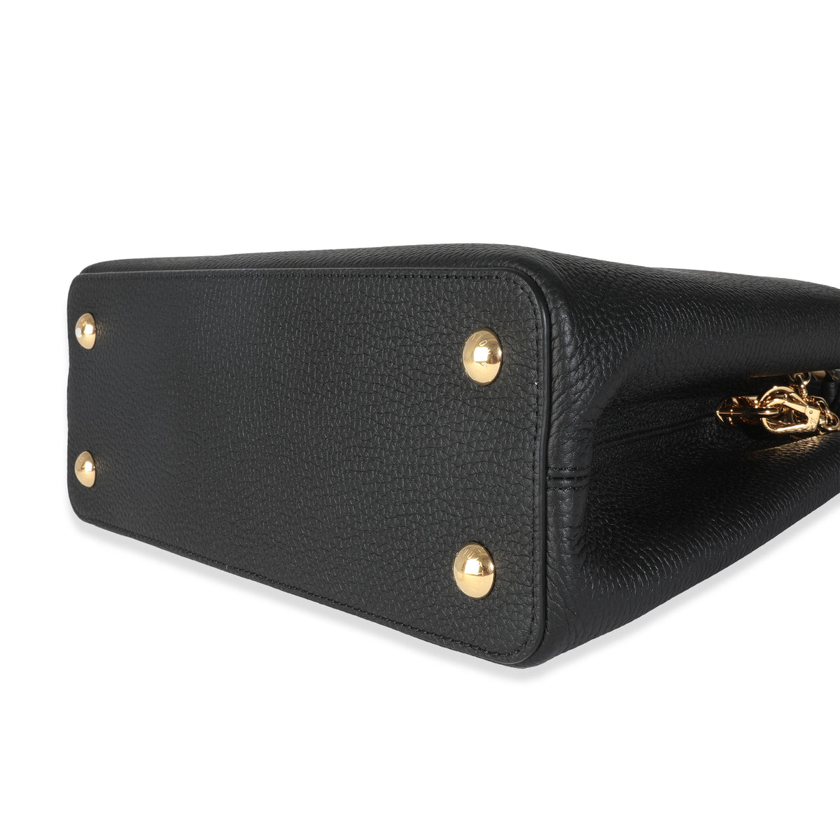 Louis Vuitton x TM Black Taurillon Capucines MM Handbag box