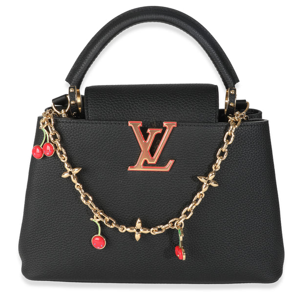 Louis Vuitton x TM Black Taurillon Capucines MM | myGemma | Item