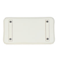 Hermès Mushroom Swift Birkin 25 PHW Handbag stamp